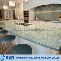 Chinese Artificial kitchen blue quartz countertop wholesale